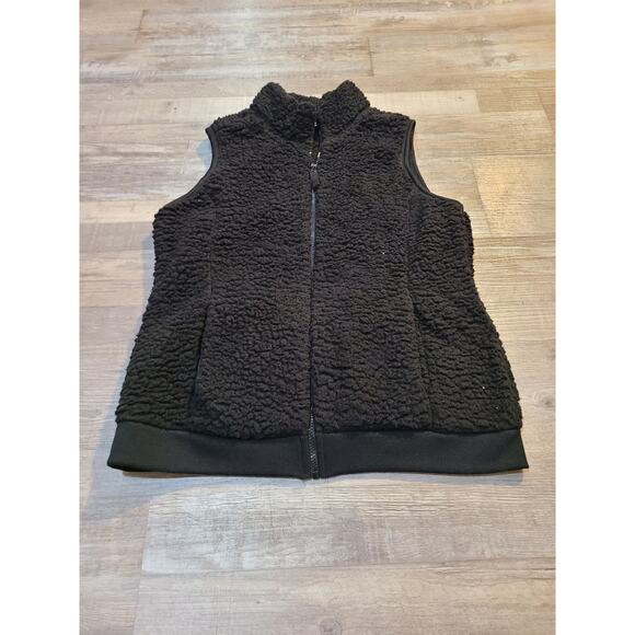 Time and tru medium womens faux Sherpa vest - Picture 1 of 8